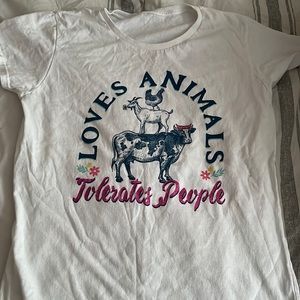 Medium, White Shirt from Rural king